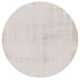 Brinker Carpets vloerkleed rond Grunge 120 Ice in de kleur beige met gemêleerd patroon.